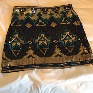 NWOT sequin mini